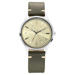 Tripster Khakee Dial Leather Strap Watch | Fastrack - 3237SL02 - Bharat Time Style