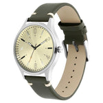 Tripster Khakee Dial Leather Strap Watch | Fastrack - 3237SL02 - Bharat Time Style