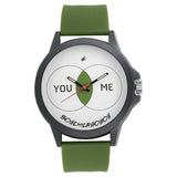 FASTRACK Valentine White Dial Silicone Strap Watch 38024PP29