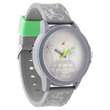 FASTRACK Grey Dial Silicone Strap Watch 38024PP47