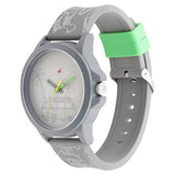 FASTRACK Grey Dial Silicone Strap Watch 38024PP47
