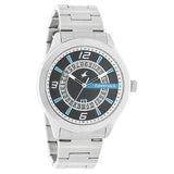 Fastrack Black Round Dial Stainless Steel Strap Analog With Date Watches For Guys 38050SM02 - Bharat Time Style