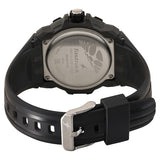 TRENDIES BLACK AND RED DIAL PU STRAP WATCH -  38056PP02