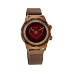 Titan Connected X Brown Hybrid Smartwatch for Men -90116QM02 - Bharat Time Style