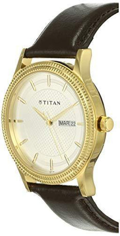 Titan Buy Titan Analog Champagne Dial Men s Watch NK1650YL01 NN1650YL01 Bharat Time Style