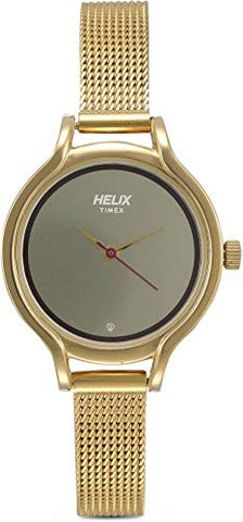Helix Analog Red Dial Women's Watch-TW027HL12