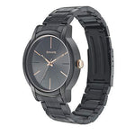 Sonata Beyond Gold Analog Black Dial Men's Watch 77031KM04/NN77031KM04 - Bharat Time Style