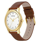 Sonata Analog White Dial Men's Watch-7135YL01 - Bharat Time Style