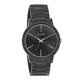 Sonata Beyond Gold Analog Black Dial Men's Watch 77031KM04/NN77031KM04 - Bharat Time Style