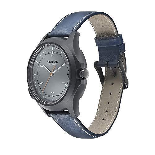 Sonata Buy Sonata Stride Hybrid Smart Watch Grey Dial for Men