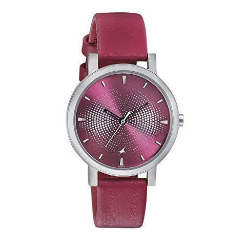 Fastrack Buy Fastrack Sunburn Analog Pink Dial Women's Watch