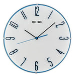 Seiko Plastic Wall Clock (30 cm x 30 cm x 4.5 cm, Grey) - Bharat Time Style
