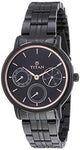 Titan All Black Analog Black Dial Women's Watch NM2588NM01/NN2588NM01 - Bharat Time Style