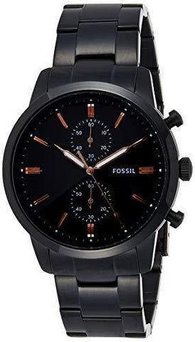 Fossil Analog Black Dial Men's Watch-FS5379 - Bharat Time Style
