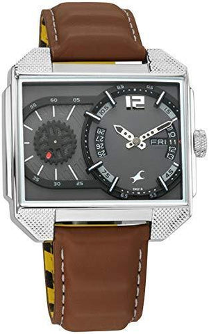 Fastrack FastFit Analog Gray Dial Men's Watch 3228SL01/NN3228SL01 - Bharat Time Style