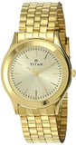 Titan Analog Gold Dial Men's Watch NM1648YM02/NN1648YM02 - Bharat Time Style