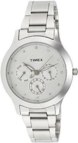 Timex E-Class Analog Silver Dial Women's Watch - TI000Q80000 - Bharat Time Style