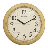 Seiko Wall Clock(QXA716GN,Golden,32.8 CMX32.8 CMX3.9 cm - Bharat Time Style