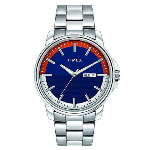 Timex Work from Home Style Analog Blue Dial Men's Watch-TWEG17214 - Bharat Time Style
