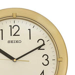 Seiko Wall Clock(QXA716GN,Golden,32.8 CMX32.8 CMX3.9 cm - Bharat Time Style