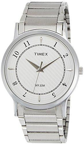 Timex Classics Analog Silver Dial Men's Watch - TI000R40900 - Bharat Time Style