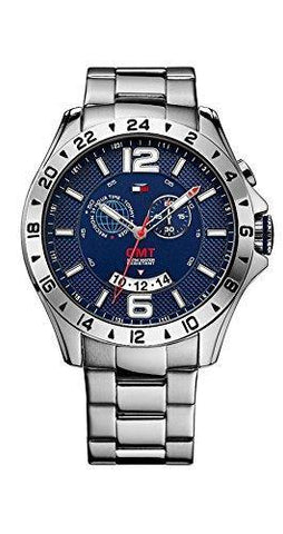 Tommy Hilfiger Chronograph Blue Dial Men's Watch - TH1790975J - Bharat Time Style