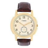 Timex Analog Champagne Dial Men's Watch-TW000U314 - Bharat Time Style