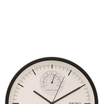 Seiko Humidity/Temperature Wall Clock 30.5cmx30.5cmx4.6cm - QXA525KN - Bharat Time Style