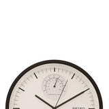 Seiko Humidity/Temperature Wall Clock 30.5cmx30.5cmx4.6cm - QXA525KN - Bharat Time Style