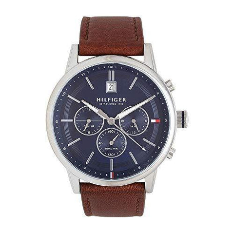 Tommy Hilfiger Mens Chronograph Watch - TH1791629 (Blue_Free Size) - Bharat Time Style