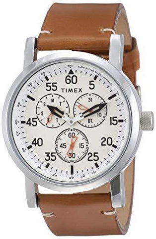 Timex Analog Silver Dial Men's Watch - TWEG16600 - Bharat Time Style