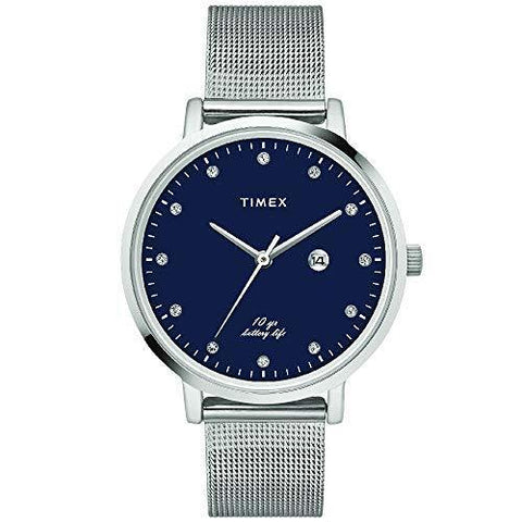Timex Long Last-Ten Year Battery Life Analog Blue Dial Women's Watch-TWEL12906 - Bharat Time Style