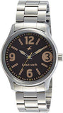 Fastrack Analog Brown Dial Men's Watch - 3001SM07 / 3001SM07 - Bharat Time Style
