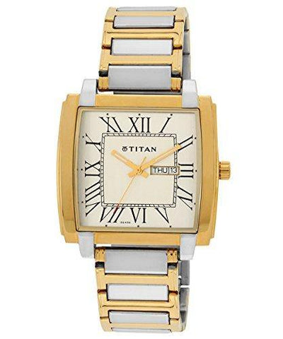 Titan Analog Silver Dial Men's Watch - 1586BM01 - Bharat Time Style