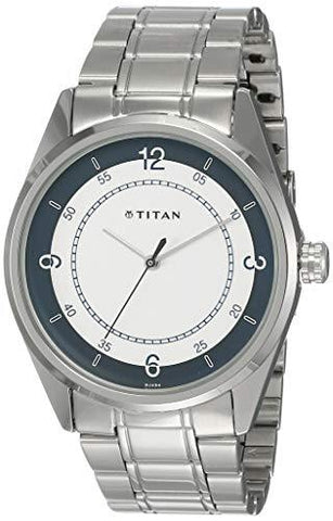 Titan Neo Analog White Dial Men's Watch NM1729SM04/NN1729SM04 - Bharat Time Style