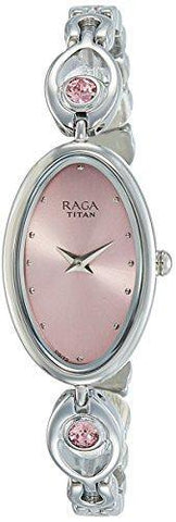 Titan Analog Pink Dial Women's Watch NM2527SM02/NL2527SM02 - Bharat Time Style