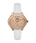 Timex Helix White Dial Analogue Women's Gold Watch - TW029HL10