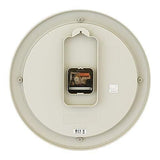 Seiko Wall Clock(QXA716GN,Golden,32.8 CMX32.8 CMX3.9 cm - Bharat Time Style