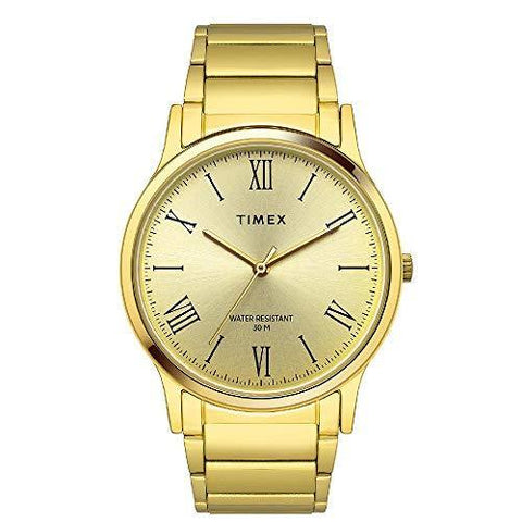 Timex Analog Champagne Dial Men's Watch-TW000R431 - Bharat Time Style