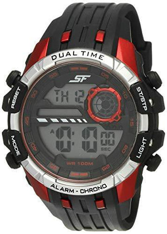 SF Digital Black Dial Men's Watch-77101PP01 / 77101PP01 - Bharat Time Style