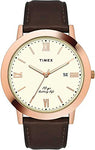 Timex Analog Beige Dial Men's Watch-TWEG17807