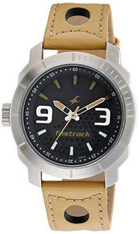 Fastrack Loopholes Analog Grey Dial Men's Watch-3168SL01 / NL3168SL01 - Bharat Time Style
