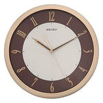 Seiko Golden Plastic Case Wall Clock - QXA753PN - Bharat Time Style