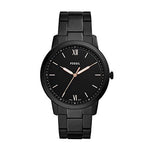 Fossil The Minimalist 3h Analog Black Dial Men's Watch-FS5526 - Bharat Time Style