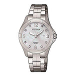 Citizen Analog Mother of Pearl Dial Women's Watch-EU6080-58D - Bharat Time Style