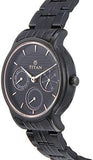Titan All Black Analog Black Dial Women's Watch NM2588NM01/NN2588NM01 - Bharat Time Style