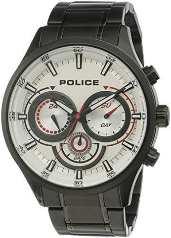 Police Analog Silver Dial Men's Watch - PL15412JSB04M - Bharat Time Style