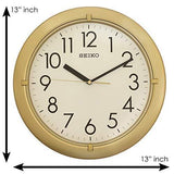 Seiko Wall Clock(QXA716GN,Golden,32.8 CMX32.8 CMX3.9 cm - Bharat Time Style