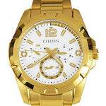Citizen Analog White Dial Men's Watch - AG8332-56A - Bharat Time Style