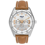 Helix Analog Silver Dial Men's Watch - TW029HG01